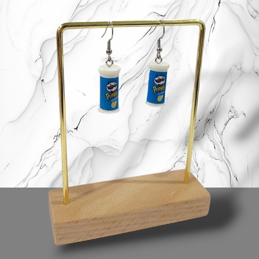 ✨️Pringles Original Chip Earrings✨️(2-A023-C)-Jewelry for Women - Picture 4 of 5